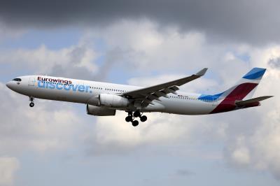 Photo of aircraft D-AIKD operated by Eurowings Discover