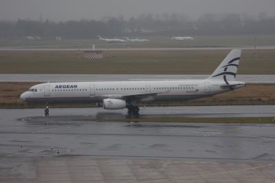 Image of aircraft registration SX-DVZ - A A321-231 operated by Aegean Airlines