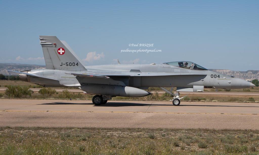 Photo of aircraft J-5004 operated by Swiss Air Force