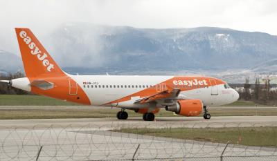 Photo of aircraft HB-JYJ operated by easyJet Switzerland