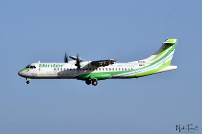 Photo of aircraft EC-KSG operated by Binter Canarias