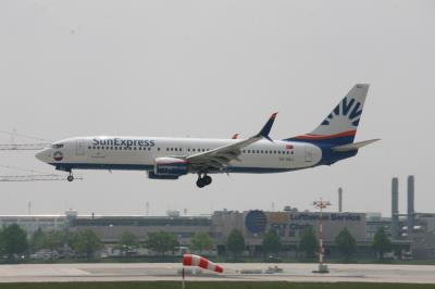 Photo of aircraft TC-SEJ operated by SunExpress
