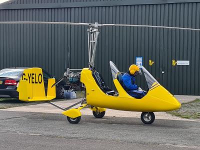 Photo of aircraft G-YELO operated by Gyro Copter HQ Ltd