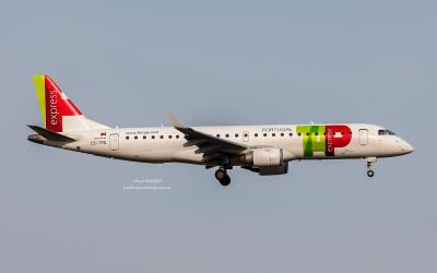 Image of aircraft registration CS-TPQ - A ERJ-190LR (ERJ-190-100 LR) operated by TAP Express