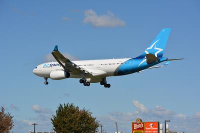 Image of aircraft registration C-GTSZ - A A330-243 operated by Air Transat