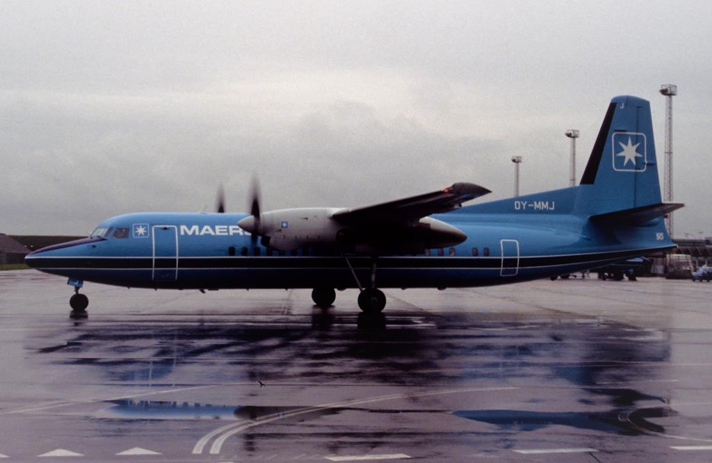 Photo of aircraft OY-MMJ operated by Maersk Air