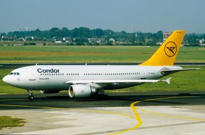 Image of aircraft registration D-AIDA - A A310-304 operated by Condor