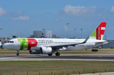 Image of aircraft registration CS-TVB - A A320-251N(WL) operated by TAP - Air Portugal