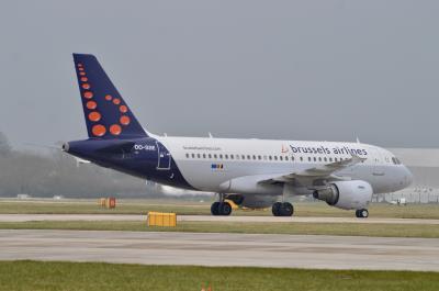 Image of aircraft registration OO-SSE - A A319-111 operated by Brussels Airlines
