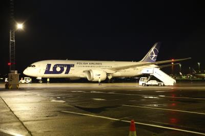 Image of aircraft registration SP-LRG - A 787-8 Dreamliner operated by LOT - Polish Airlines