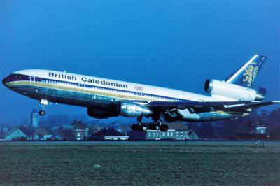Photo of aircraft G-BEBM operated by British Caledonian Airways