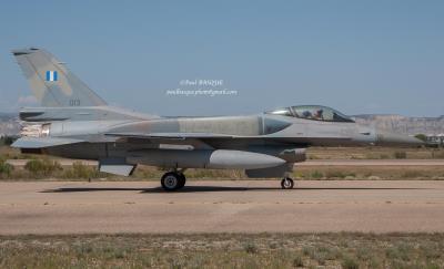 Image of aircraft registration 013 - A F-16-C operated by Hellenic Air Force