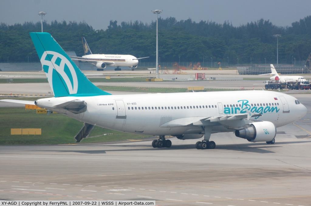 Photo of aircraft XY-AGD operated by Air Bagan