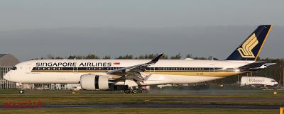 Image of aircraft registration 9V-SME - A A350-941 operated by Singapore Airlines