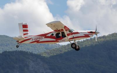 Photo of aircraft F-GPRO operated by Alpes Aviation