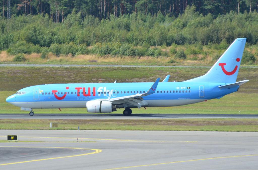Photo of aircraft SE-RFV operated by TUIFly Nordic