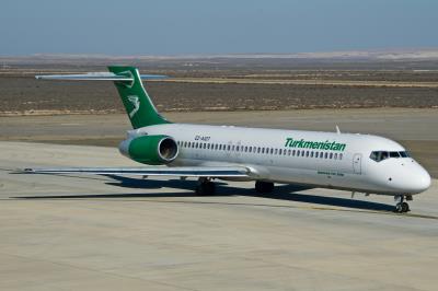 Image of aircraft registration EZ-A107 - A 717-22K operated by Turkmenistan Airlines
