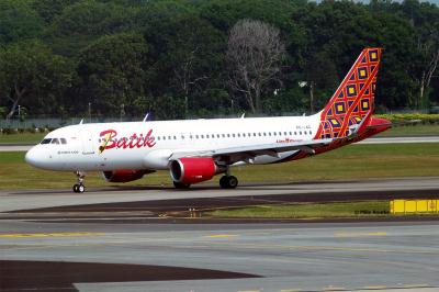 Photo of aircraft PK-LAG operated by Batik Air