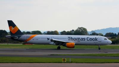 Image of aircraft registration G-TCDX - A A321-211 operated by Thomas Cook Airlines
