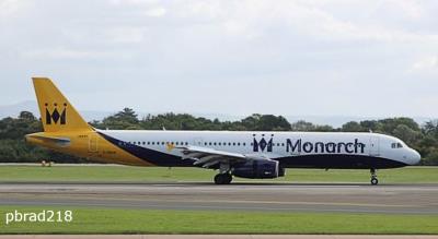 Image of aircraft registration G-ZBAK - A A321-231 operated by Monarch Airlines