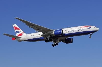 Image of aircraft registration G-VIIM - A 777-236(ER) operated by British Airways