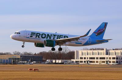 Photo of aircraft N396FR operated by Frontier Airlines
