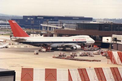 Image of aircraft registration N606US - A 747-151 operated by Northwest Airlines