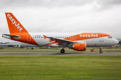 Image of aircraft registration G-EZAU - A A319-111 operated by easyJet