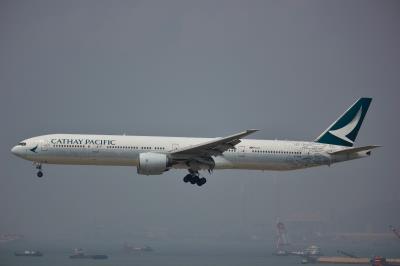 Photo of aircraft B-HNK operated by Cathay Pacific Airways