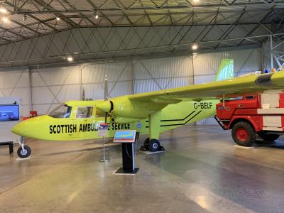 Photo of aircraft G-BELF operated by National Museum of Aviation