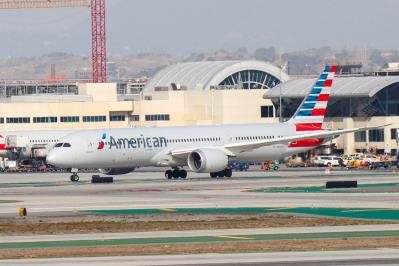 Image of aircraft registration N834AA - A 787-9 Dreamliner operated by American Airlines