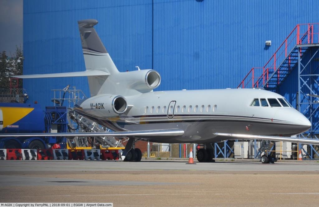 Photo of aircraft M-AGIK operated by Amboy Overseas Ltd