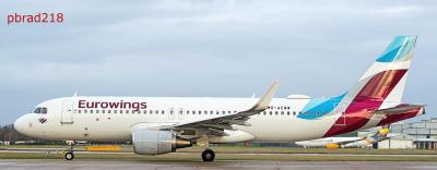 Image of aircraft registration D-AEWW - A A320-214(WL) operated by Eurowings