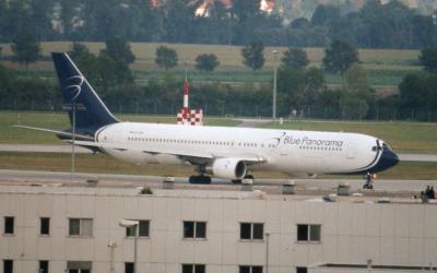 Image of aircraft registration EI-CZH - A 767-3G5(ER) operated by Blue Panorama Airlines