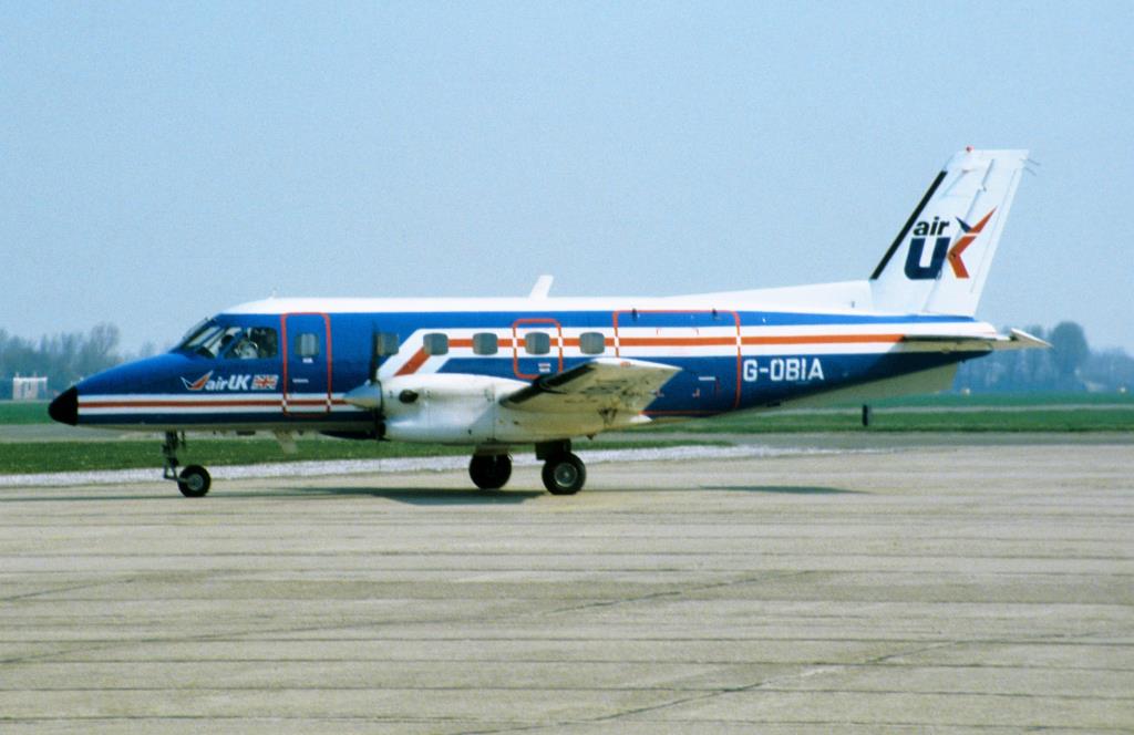 Photo of aircraft G-OBIA operated by British Island Airways
