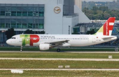 Image of aircraft registration CS-TNM - A A320-214 operated by TAP - Air Portugal