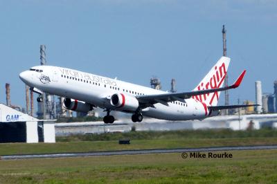 Image of aircraft registration VH-VUO - A 737-8FE(WL) operated by Virgin Australia Airlines