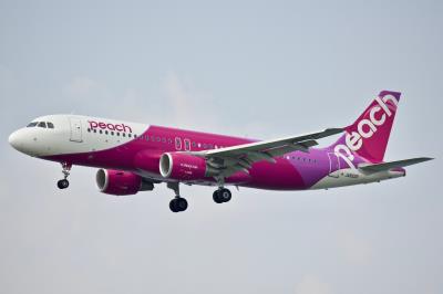Photo of aircraft JA822P operated by Peach