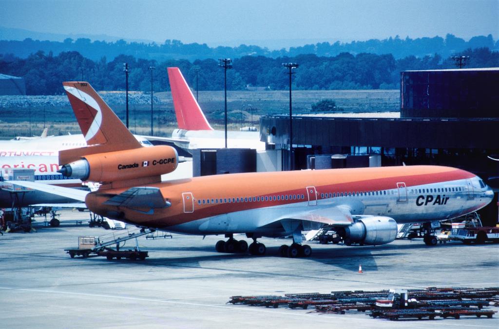 Photo of aircraft C-GCPE operated by CP Air