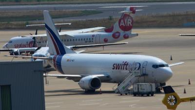 Image of aircraft registration EC-MCI - A 737-4Q8 operated by Swiftair