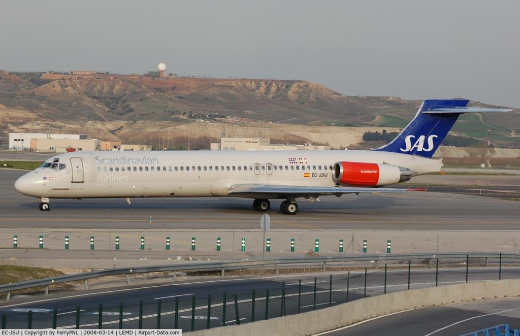 Photo of aircraft EC-JSU operated by Spanair