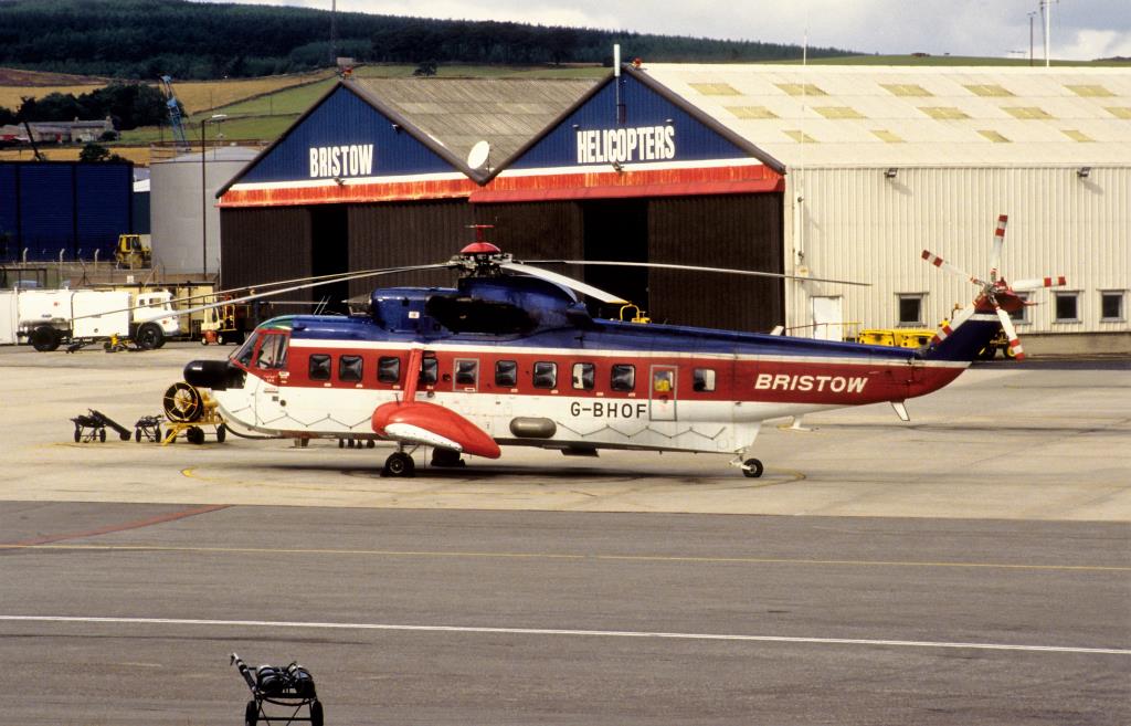 Photo of aircraft G-BHOF operated by Bristow Helicopters Ltd