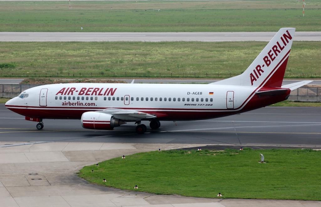 Photo of aircraft D-AGEB operated by Air Berlin