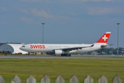 Image of aircraft registration HB-JHI - A A330-343 operated by Swiss