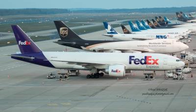 Image of aircraft registration N844FD - A 777-FHT operated by Federal Express (FedEx)