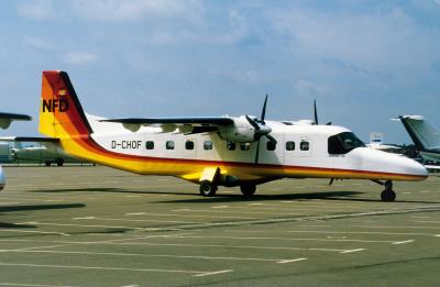Image of aircraft registration D-CHOF - A Dornier 228-202 operated by NFD Luftverkehrs AG