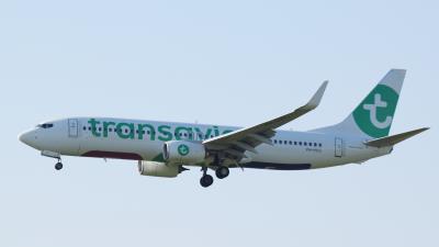 Image of aircraft registration PH-HXG - A 737-800(WL) operated by Transavia