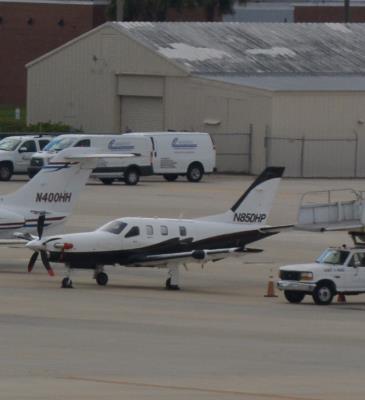 Photo of aircraft N850HP operated by TBM Management LLC
