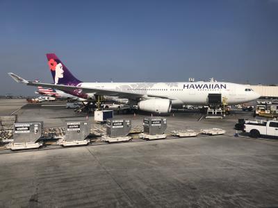 Image of aircraft registration N389HA - A A330-243 operated by Hawaiian Airlines