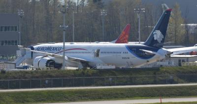 Photo of aircraft N128AM operated by Aeromexico